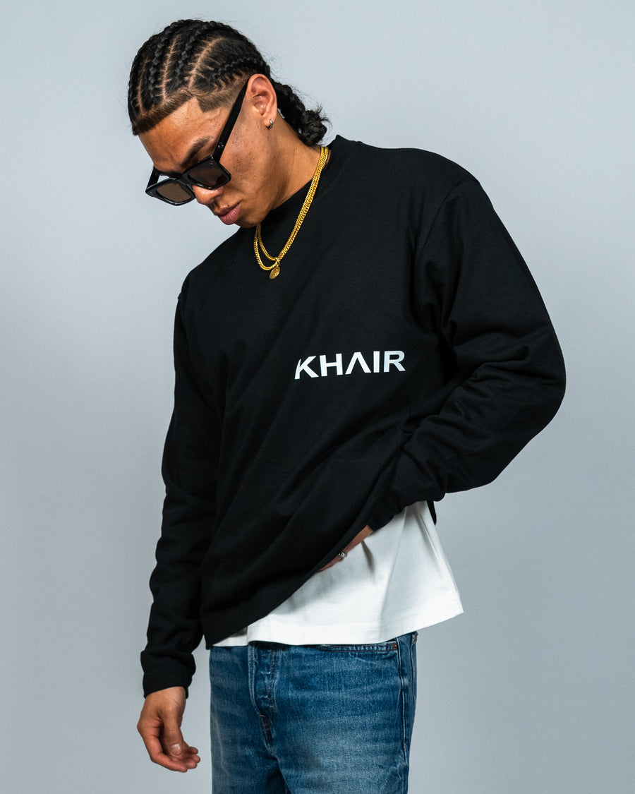 KHAIR Signature Logo Long Sleeve