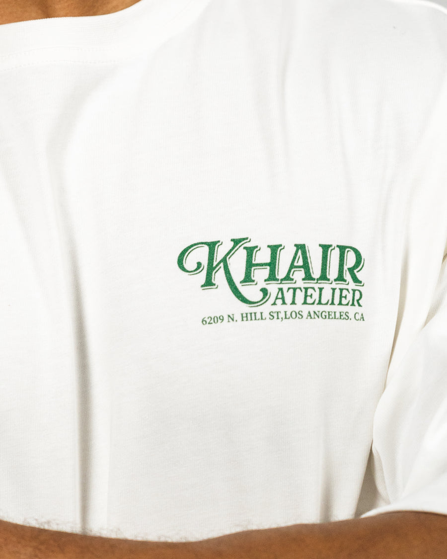 KHAIR Atelier Graphic T-Shirt – Off White