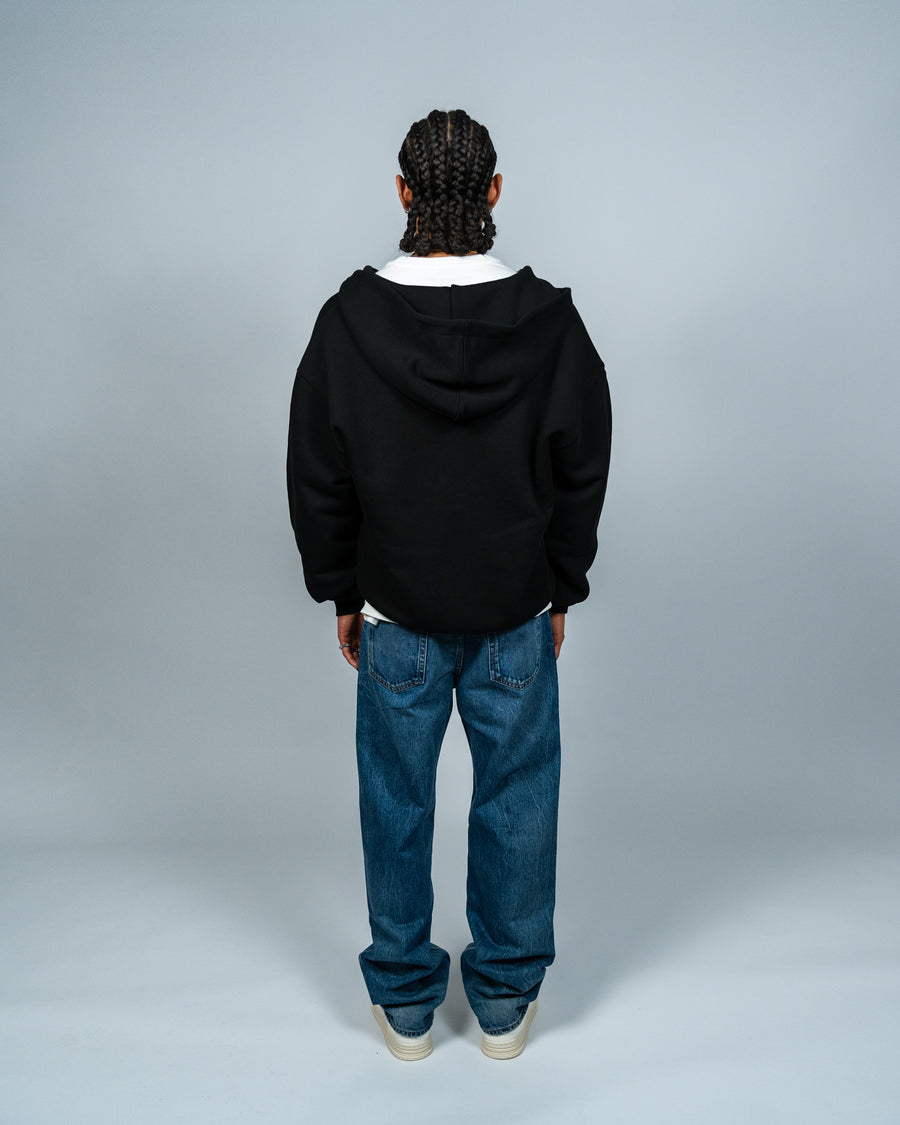 KHAIR Los Angeles Patchwork Zip Up