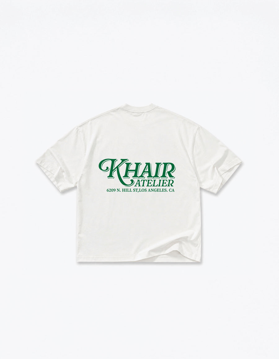 KHAIR Atelier Graphic T-Shirt – Off White