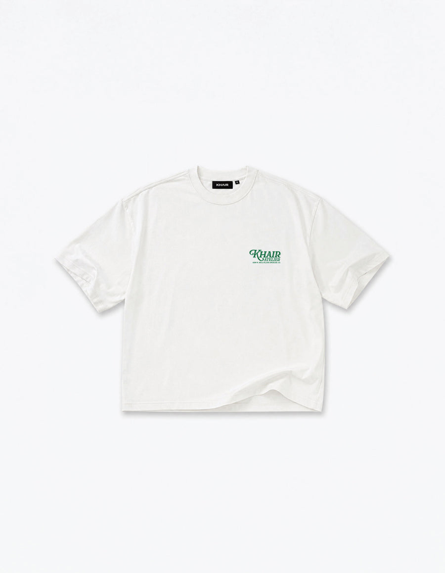 KHAIR Atelier Graphic T-Shirt – Off White