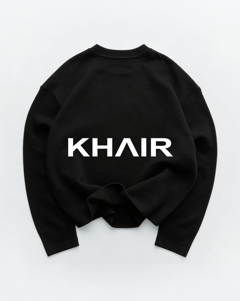 KHAIR Signature Logo Long Sleeve