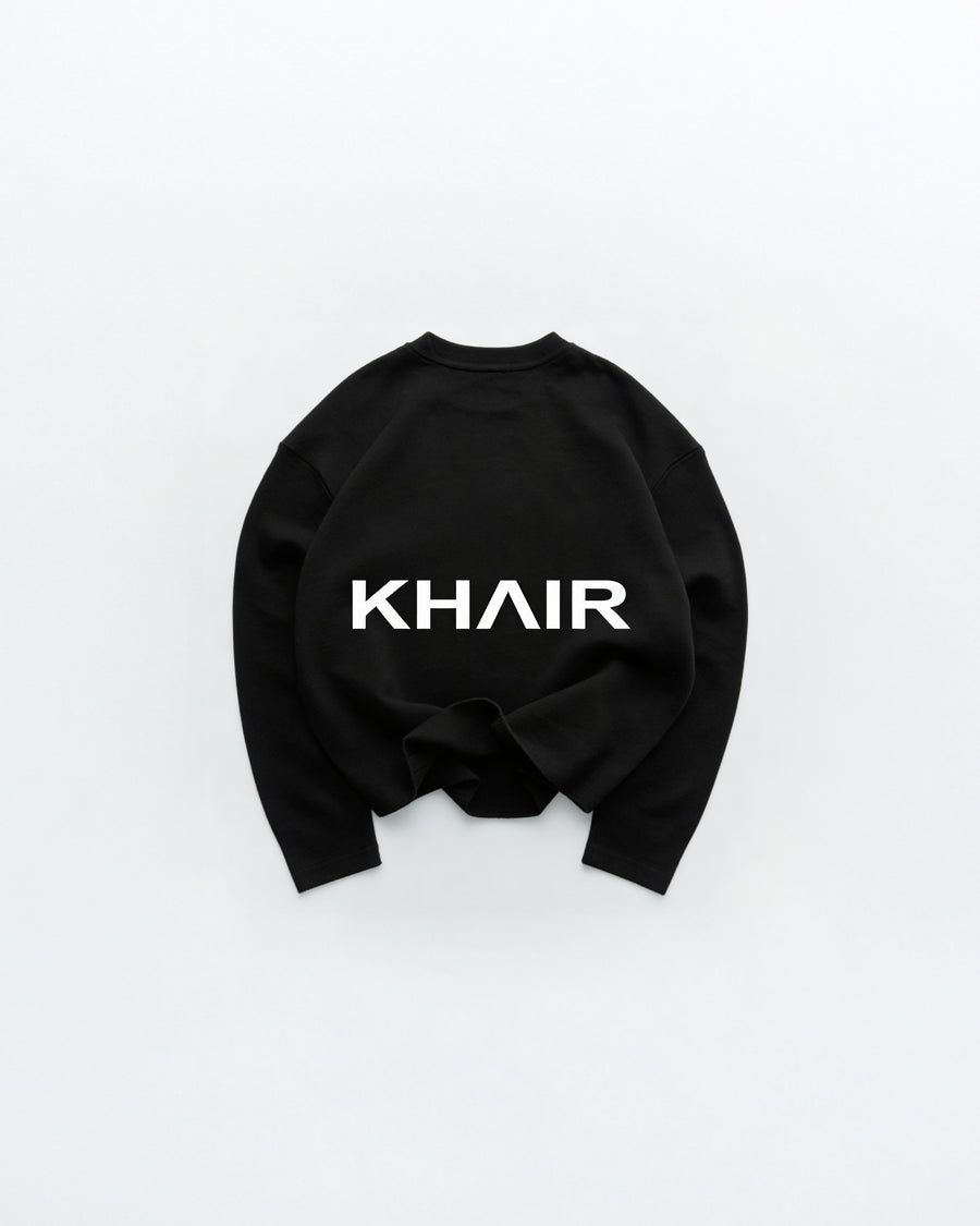 KHAIR Signature Logo Long Sleeve