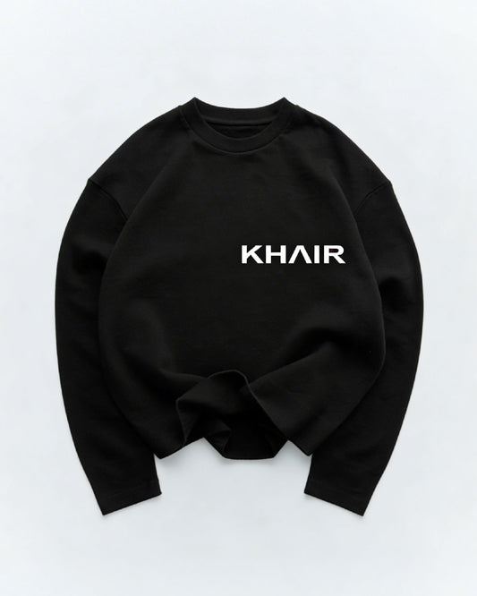 KHAIR Signature Logo Long Sleeve