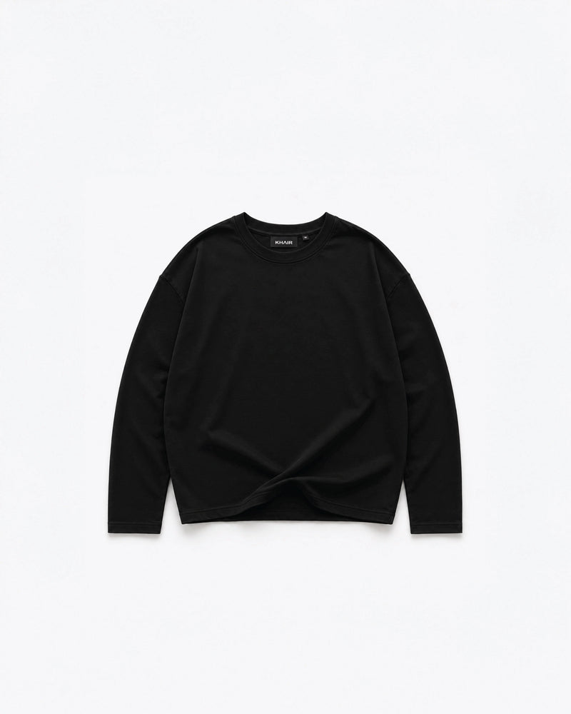 KHAIR Foundations Long Sleeve – Black