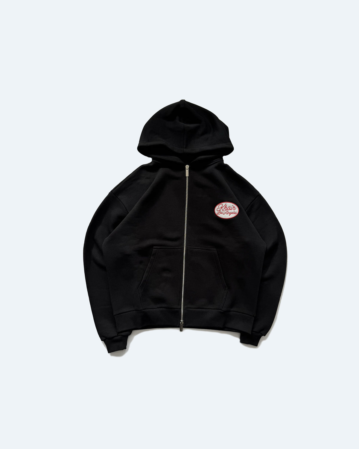 KHAIR Los Angeles Patchwork Zip Up