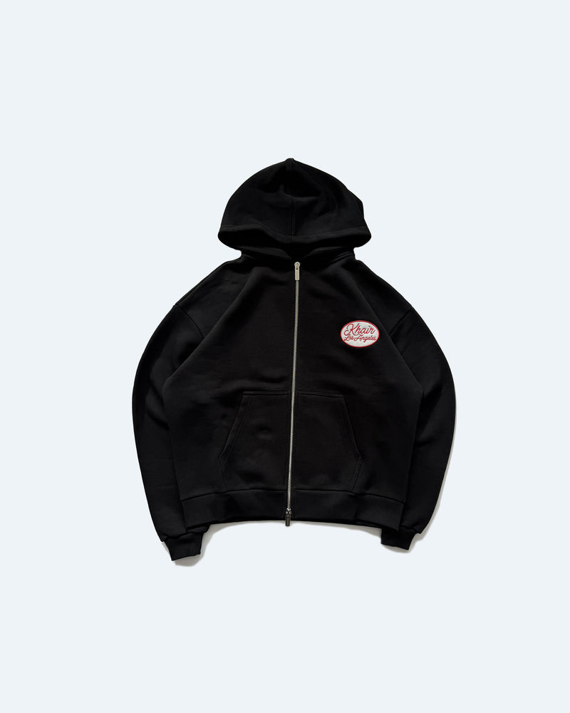 KHAIR Los Angeles Patchwork Zip Up