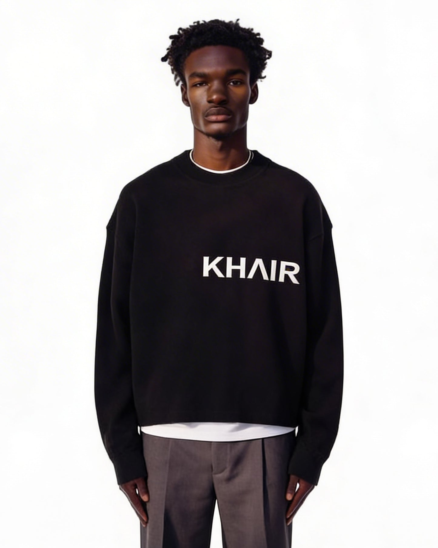 KHAIR Signature Logo Long Sleeve