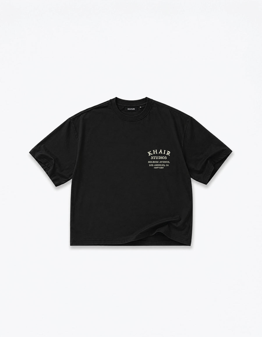 KHAIR Studios Melrose T-Shirt – Black