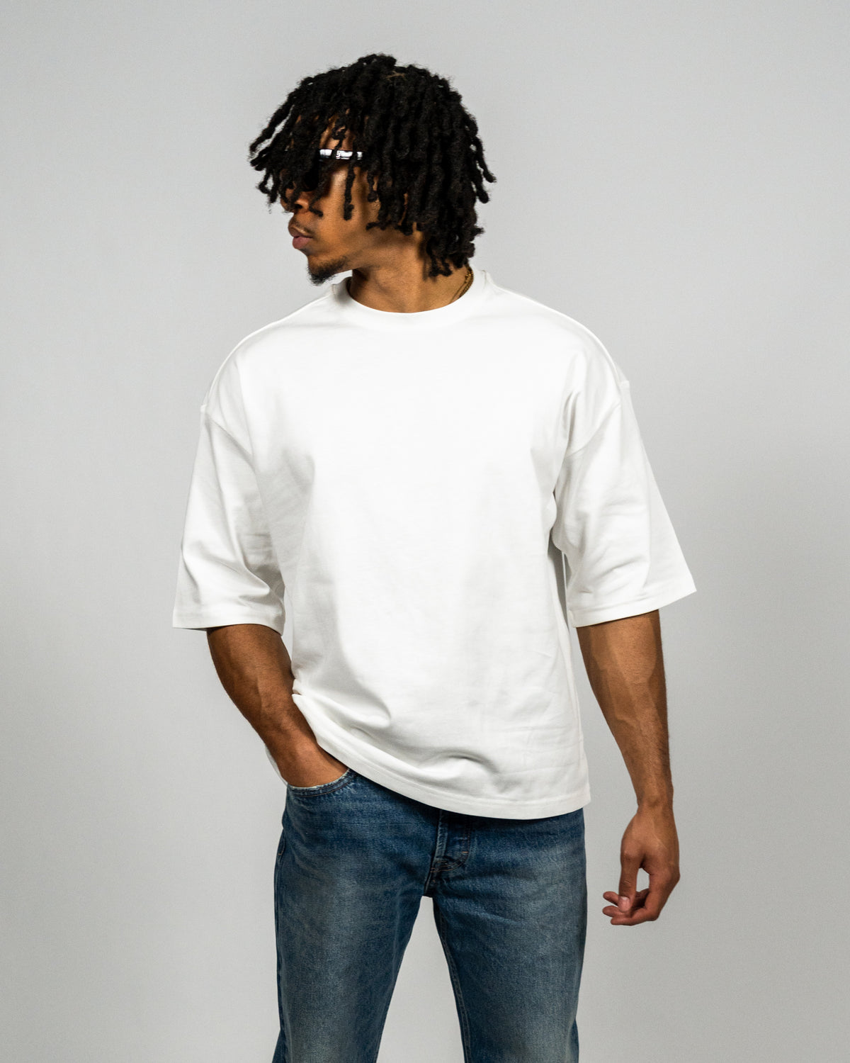 KAHIR Foundations T-Shirt - Off White
