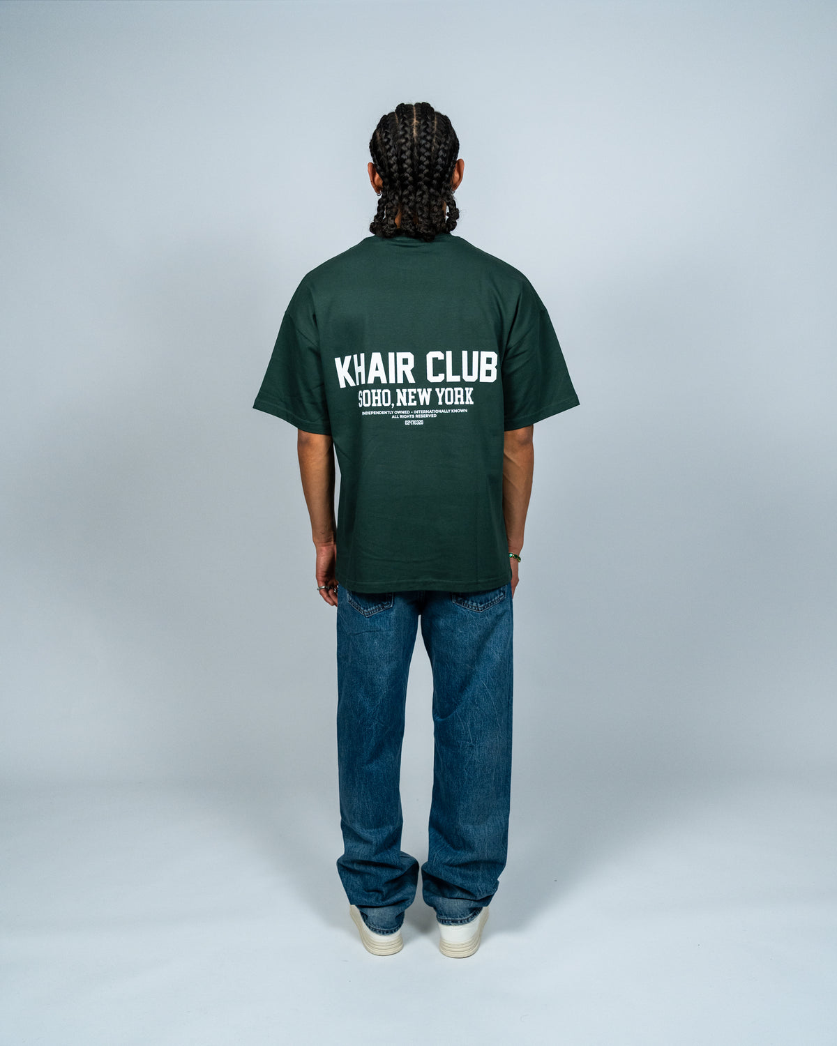 KHAIR CLUB Soho Tee – Forest Green