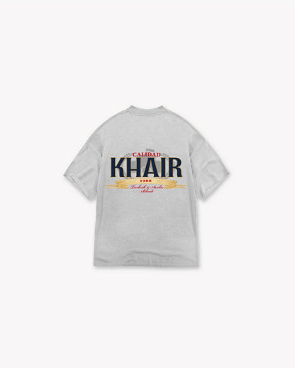 Khair Calidad Tee Ash Grey T-shirt