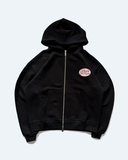 KHAIR Los Angeles Patchwork Zip Up