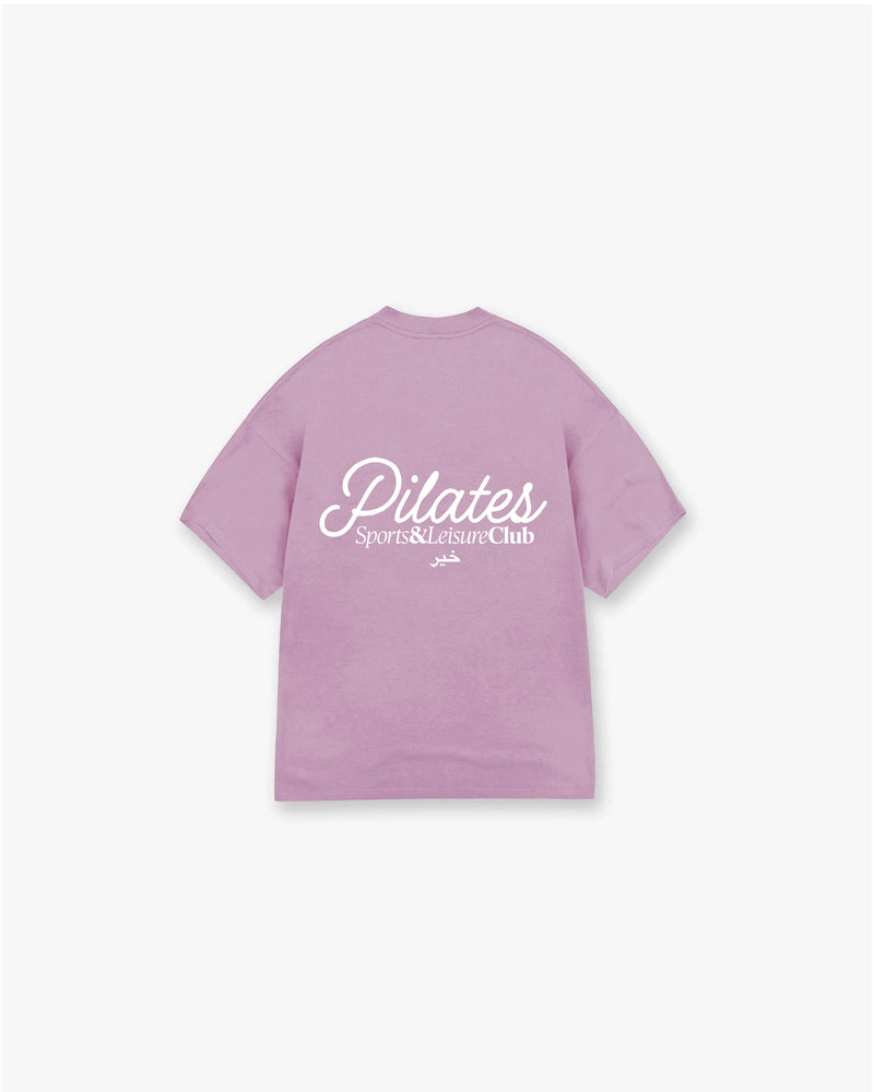 Khair Pilates Sports & Leisure Club – Powder Purple T-Shirt