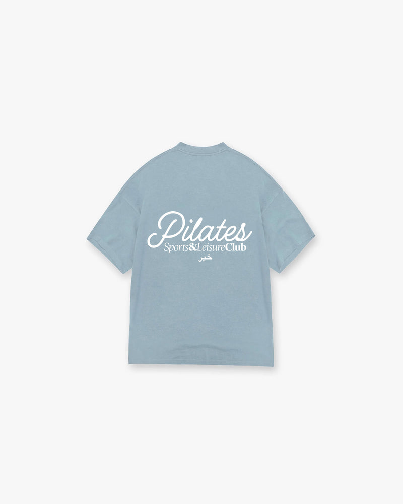 Khair Pilates Sports & Leisure Club – Powder Blue T-Shirt