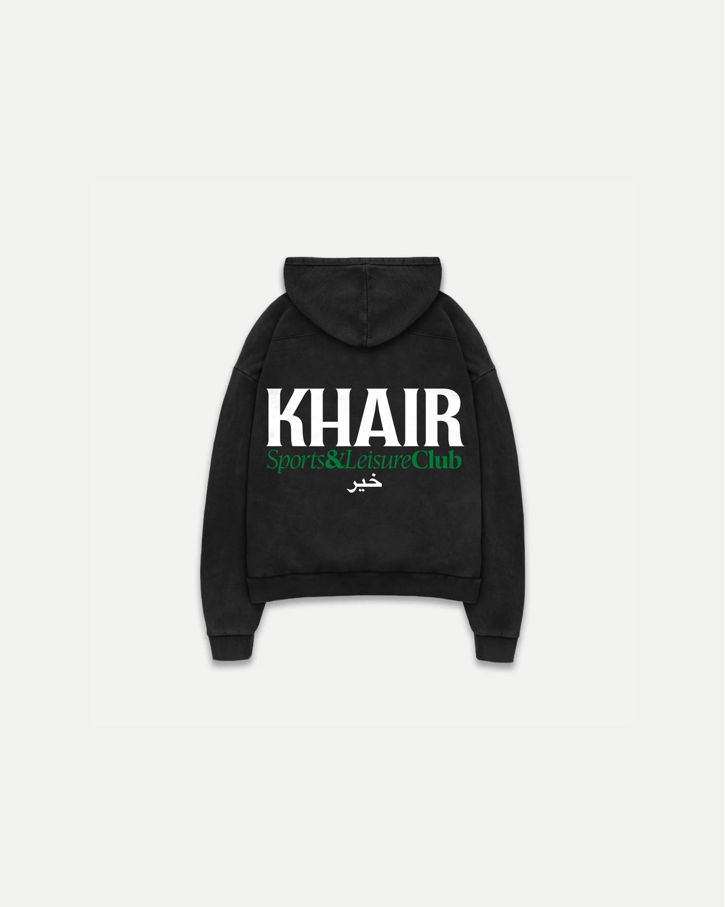 Khair Sports & Leisure Club Black Hoodie