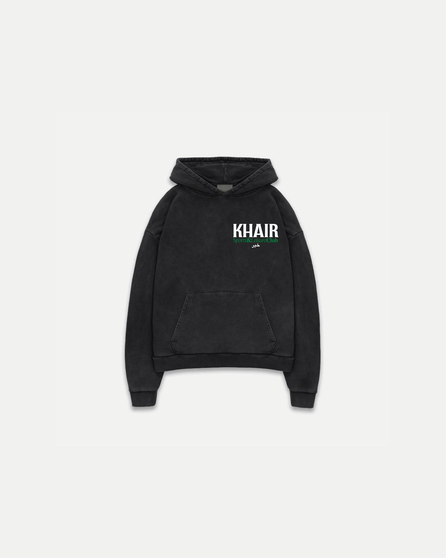 Khair Sports & Leisure Club Black Hoodie