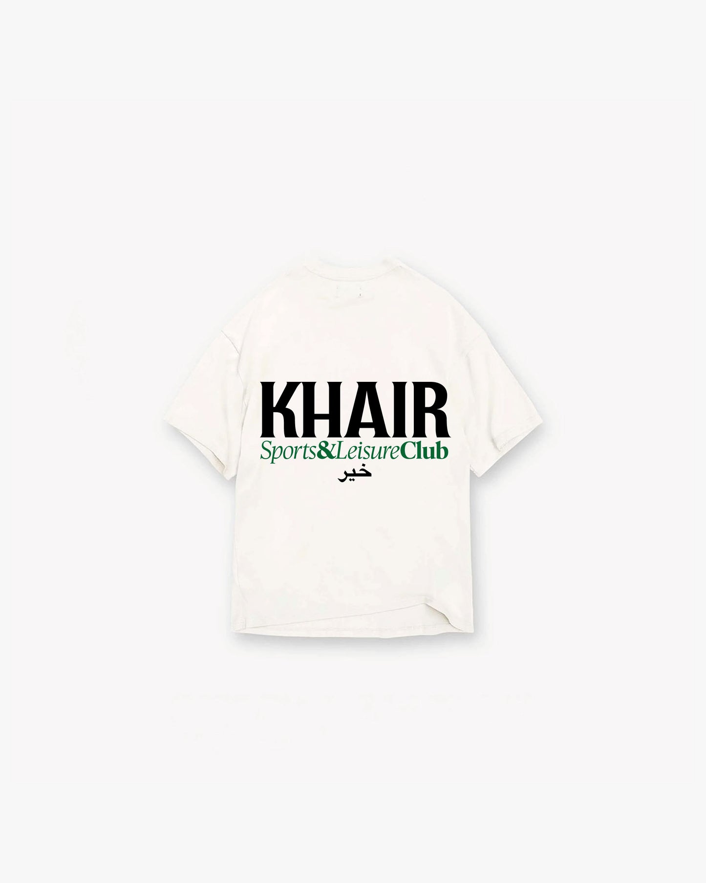 Khair Sports & Leisure Club Off White T shirt