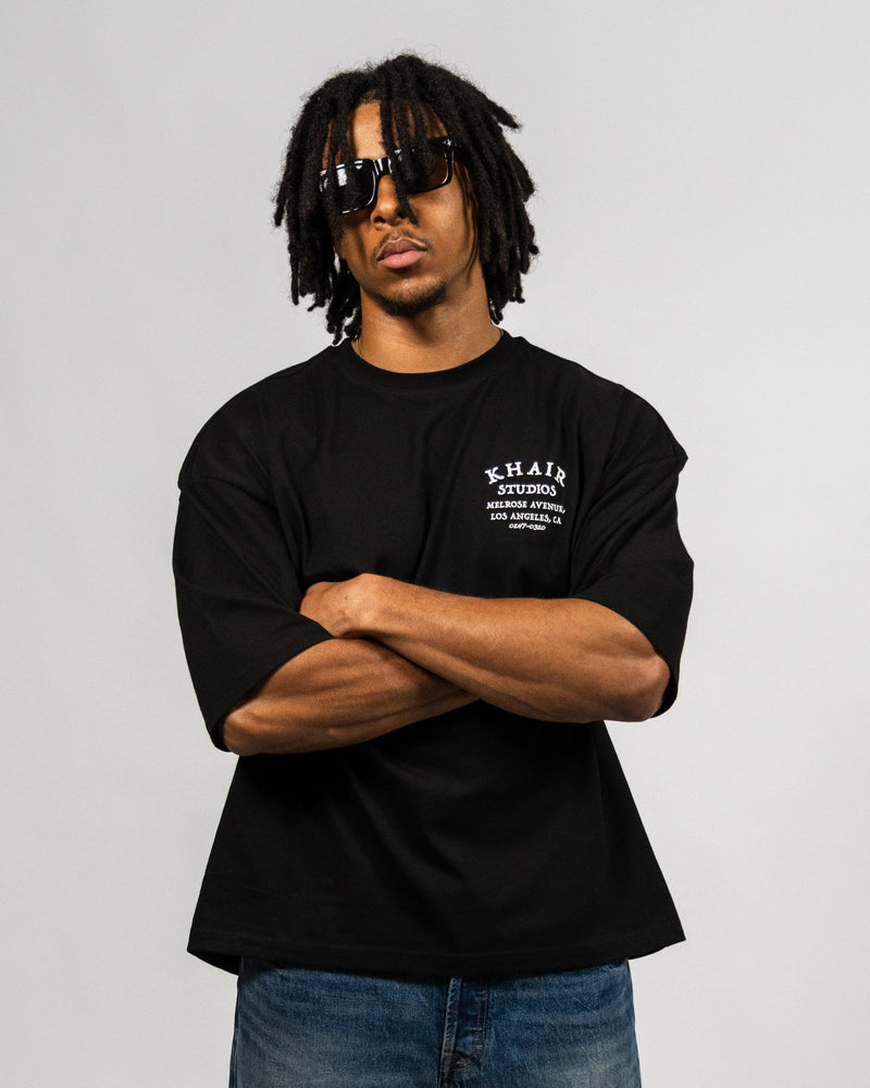 KHAIR Studios Melrose T-Shirt – Black