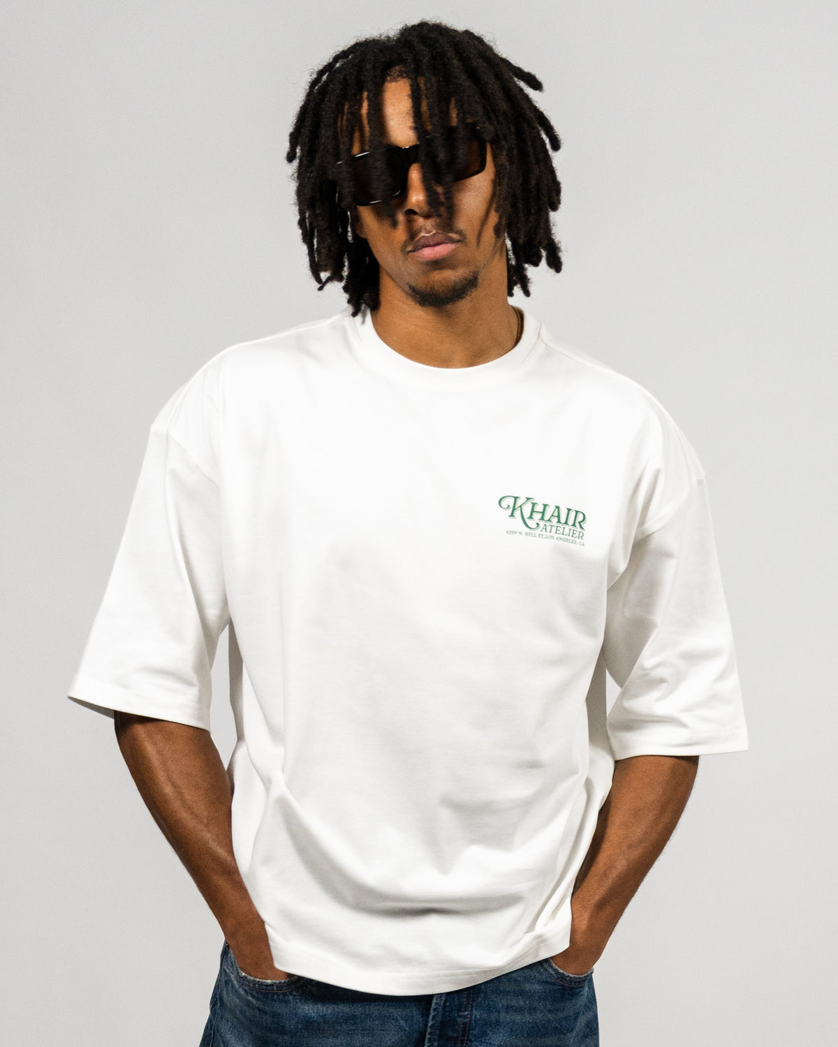 KHAIR Atelier Graphic T-Shirt – Off White