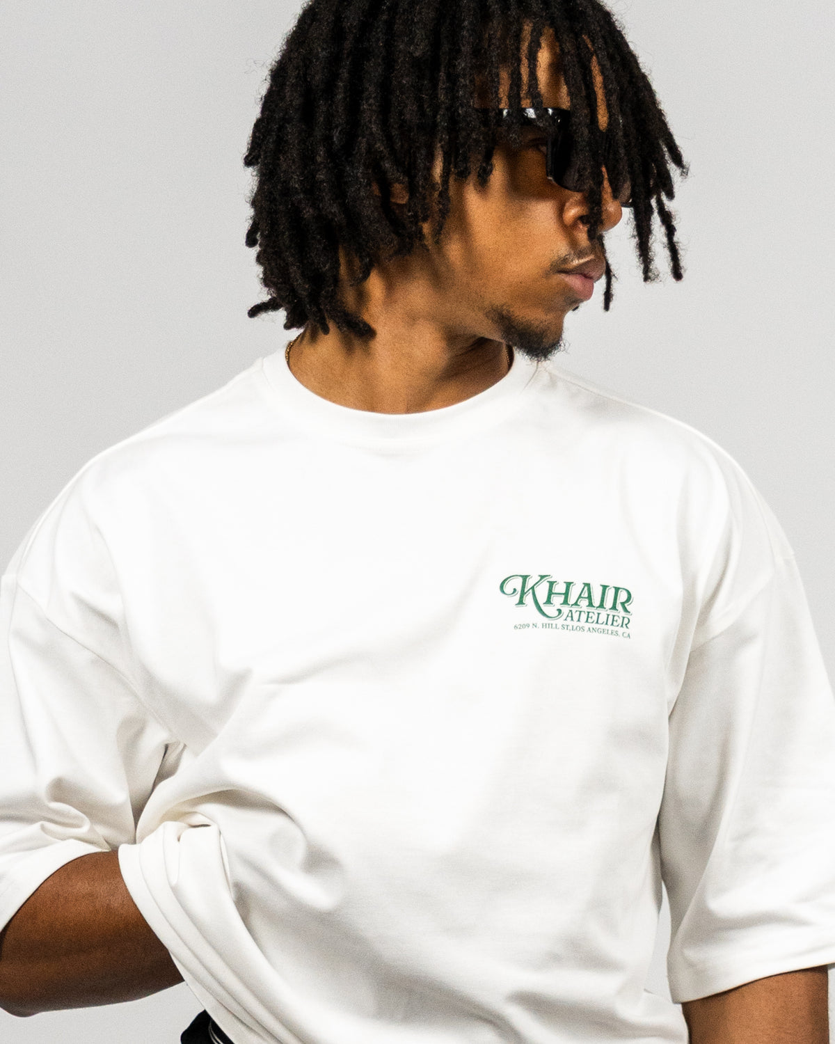 KHAIR Atelier Graphic T-Shirt – Off White