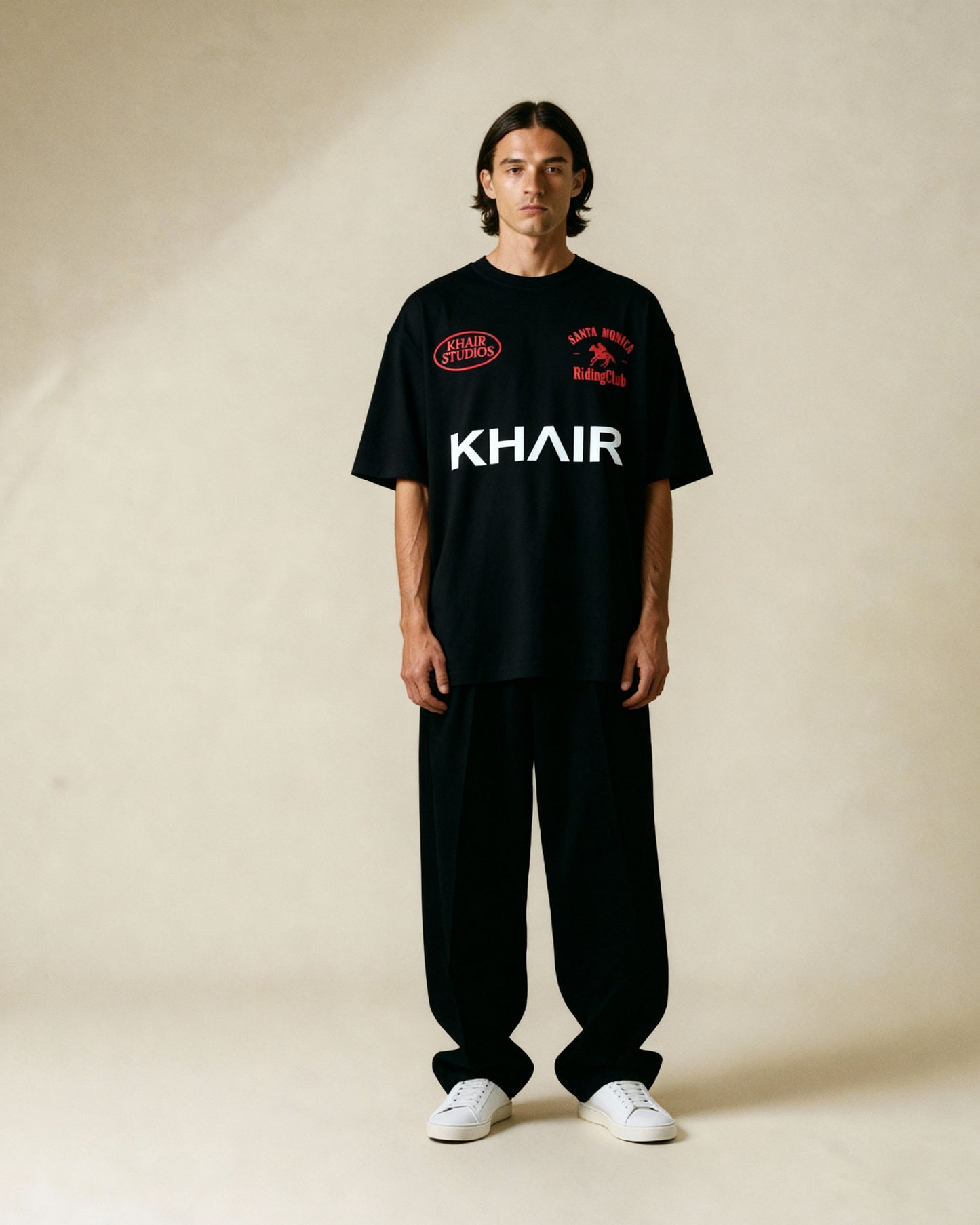 Khair Santa Monica Riding Club T-Shirt – Black